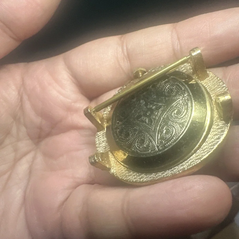 Works VTG Sheffield Shockprotected Swiss Made Manual Wind Pocket Watch - Runs